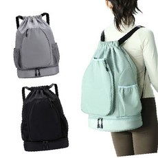 스포츠 백팩 라켓 수납 테니스 배드민턴 운동 가방 신발 보관 분리 수납 스포츠백, 1개, GS002781 라켓스포츠백팩 블랙