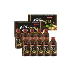 동화약품 홍삼골드 국내산 6년근 홍삼함유 100ml 20병, 동화약품 생강쌍화 100ml 20병 쌍화탕 건강음료 드