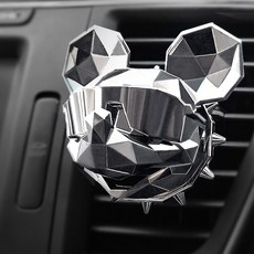 에어디 쥐 차량용 방향제 [다크실버], 블랙체리 X 2개