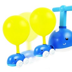 블리스상점 돌고래 풍선카 동물자동차, 18, 1개, 블루