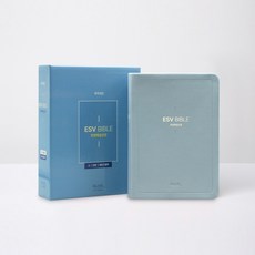 ESV BIBLE 한영해설성경 소 (무지퍼 / 헤이즈블루 / 단본), 아가페, 아가페