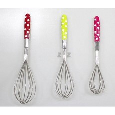 거품기 휘핑기 핸드믹서 계란 반죽 베이킹 블랜더, 소_레드