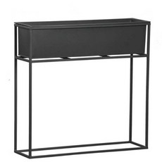 철제플랜트박스 화분 스탠드 받침대 선반 인테리어 철제 꽃꽂이 다층 화분꽂이, 1개, 단단 60x25x60cm 핑크