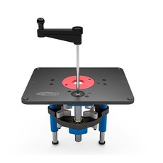 如達桌 (Router Table) 適用於修邊機 DIY 榫接, 詳見包裝, Kreg新版如達升降器