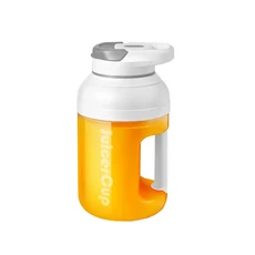 무선 휴대용 주서기 블렌더 믹서 기계 USB 충전식 컵 오렌지, 02 Gray