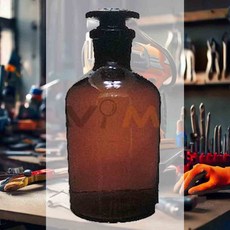 갈색시약병 세구병 50ml 실험실용 실험용 브라운시약병 세구시약병 시약보관용 시약보관
