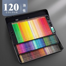 유성색연필 드로잉 미술 입문자용 120색, 1. 120색