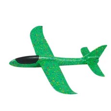 손 던지기 비행 글라이더 비행기 모형 폼 야외 재미있는, 04 green 35cm, 3. green 35cm, 1개
