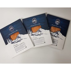 화이트베어 훈제연어200G 슬라이스 X 3팩, 훈제연어 슬라이스, 200g x 3개