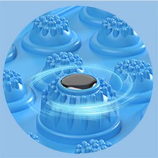 발바닥 지압매트 원형 55cm, 1개