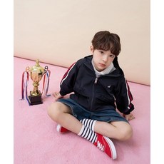 [국내매장판] 빈폴 키즈 경량 메시 포인트 점퍼 네이비 (BI6239U90R) BI6239U90R 250415