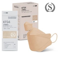 슈퍼클래스 KF94 스타일 컬러마스크 대형 베이지 30매, 단품(30매)