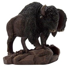 블랙 앤 브라운 버팔로 냅킨 홀더 러스틱 데코 19.9cm(7.5인치), 블랙 앤 브라운 버팔로 냅킨 홀더, 러스틱 데코, 19, 1개, 1개입