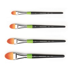 화홍 디자인붓 982 인조모 페인팅 컨실러브러쉬 메이크업브러쉬, 1개, 6호