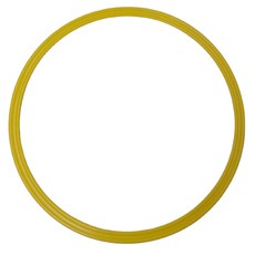 訓練圈 敏捷圈 跳格子 體能環 體能圈 套圈圈 訓練環 敏捷環 敏捷訓練 40公分 附魔鬼氈收納袋, 直徑40公分敏捷圈-黃色1個, 1個