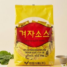 연합 겨자소스 600g [3g x 200T] X10봉 소포장겨자 배달용겨자 포장용겨자 미니겨자 일회용겨자, 3g, 1000개