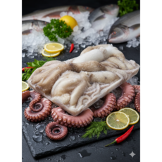 [삼풍수산]-프리미엄-하북-냉동활낙지 큰 사이즈-낙지볶음/해물탕/해물찜/연포탕-가정용, 3개, 850g