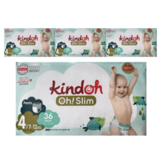 킨도 프리미엄 오슬림 팬티형 기저귀, 4단계, 144매