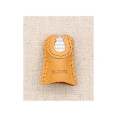 퀼트스타 [크로바] 양면 가죽 코인골무_M, 1개, 진베이지