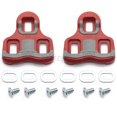 WELLGO 룩 클릿 LOOK KEO 케오 호환 자전거 클리트 블랙 4.5도, 레드 6도, 1개