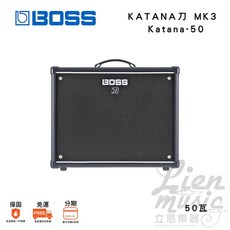 BOSS KATANA 刀 Gen 3 吉他音箱 KATANA-50 三代 50瓦 MKIII 喇叭/音箱