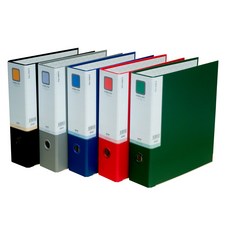 대흥사 빅프로스 A4합지3공D링바인더 D336 7cm D-RING FILE 세로형, 흑색