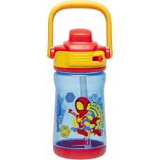 啵比小舖 美國zak! Beacon 兒童防漏吸管水瓶/水壺 12OZ(350ml), 1個, Spider-Man