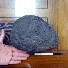 §能量礦石§ 印尼隕石 Agni Manitite 火山玻璃 6217克 俗稱印尼天狼星 烈火石 黑隕石 古黑曜石