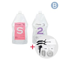 데미 우에보 잇펌 히트 S 손상모+크림 스트레이트 매직약, 1개, 400ml