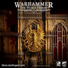 워해머 30K 커스토디안 가드 엠블럼 뱃지 펜던트 굿즈 Starforged