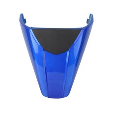 오토바이 뒷좌석 승객용 카울 시트 백 커버 페어링 부품, 3. 파란색