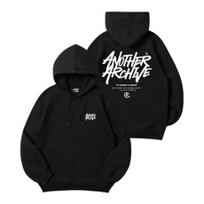 브랜드정품 어나더 아카이브 ANOTHER ARCHIVE FB 그래피티 로고 후드티_블랙 253591
