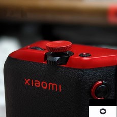 Xiaomi 15 Ultra Professional 사진 세트 카메라 그립용 황동 셔터 릴리즈 버튼, Red, 1개