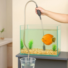 바헤놀 강력흡입 어항 청소 사이펀, 1개