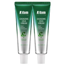 아담공방 피부과 EGF 재생 엑소좀 시카 크림 여드름 진정 레이저 시술후 약국 리페어크림, 2개, 40ml