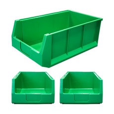 뉴플라스틱 부품박스 6호 부품상자 부품함 공구함 3개1세트, 부품6호_연두(3개묶음)