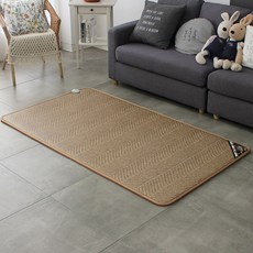 한일온돌왕 사랑마루 전기장판 HL-480W-2019, 03.러그빈티지내추럴1인용(100 x 183 cm)