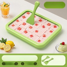 도랑가게 철판아이스크림판 아이스크림만들기, 304 스테인리스 스틸 [키위그린], 기본 색상