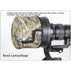CHASING BIRDS 위장 방수 샷 렌즈 캡 SONY 300mm F 2.8 GM 카모, 03 Reed, 01 China Mainland
