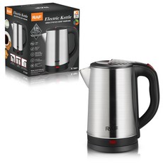 2.5L不鏽鋼內膽電熱水壺 家用自動斷電快速燒水, R97897110v:需自備轉接頭