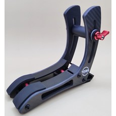 TONG GUITAR 기타 알루미늄 무릎 받침대 지지대 홀더 클립, 1개, 4세대 업그레이드 카본 패턴 무단계 조절, 기본 모델명/품번