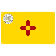 60×90 90x150 120×180CM 뉴멕시코 주 미국 국기 장식용 폴리에스테르 인쇄 배너 태피스트리, 2) FG90QJY013108 - 90 x 150cm