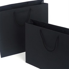 솜다락 대형 블랙 쇼핑백 쇼핑백대형, 40x28cm