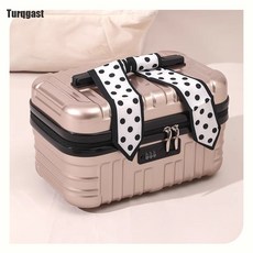 Turqgast 16인치 미니 캐리어 레디백 기내용 여행용 소형 여행 가방 수하물 소형 수하물 가방 리본을 달다