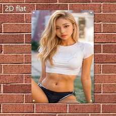 빈티지 금속 벽장식 홈바 사무실 장식용 녹슬지 않는 철제 흰색 그림 표지판, 1. TYA62644-20x30cm-W