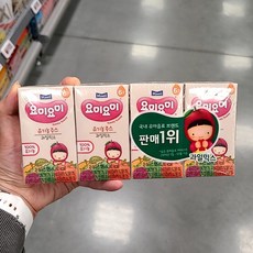 매일 요미요미 유기농주스 과일믹스, 125ml, 4개