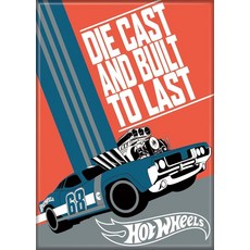 Ata Boy Hot Wheels 다이캐스트 6.4cm X 8.9cm(2.5인치 x 3.5인치) 자석 사물함 및 냉장고용