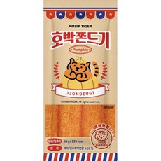 쫄쫀이 호박 쫀드기, 88g, 24개