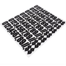 히히힛 DIY 숫자스티커 2.5cm DIY스티커, 컬러믹스