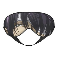 은혼안대 G-Gintamas 소프트 아이 마스크 양면 멋진 만화 비행기 용 눈가리개 조정 가능한 블록 아웃 라이트 패치, 5)5